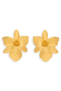 Pendientes Orchid Dorado