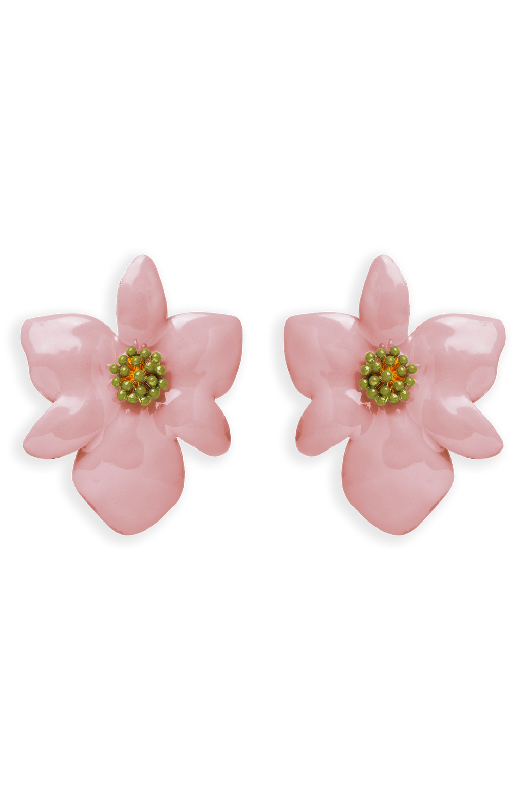 Pendientes Orchid Rosa