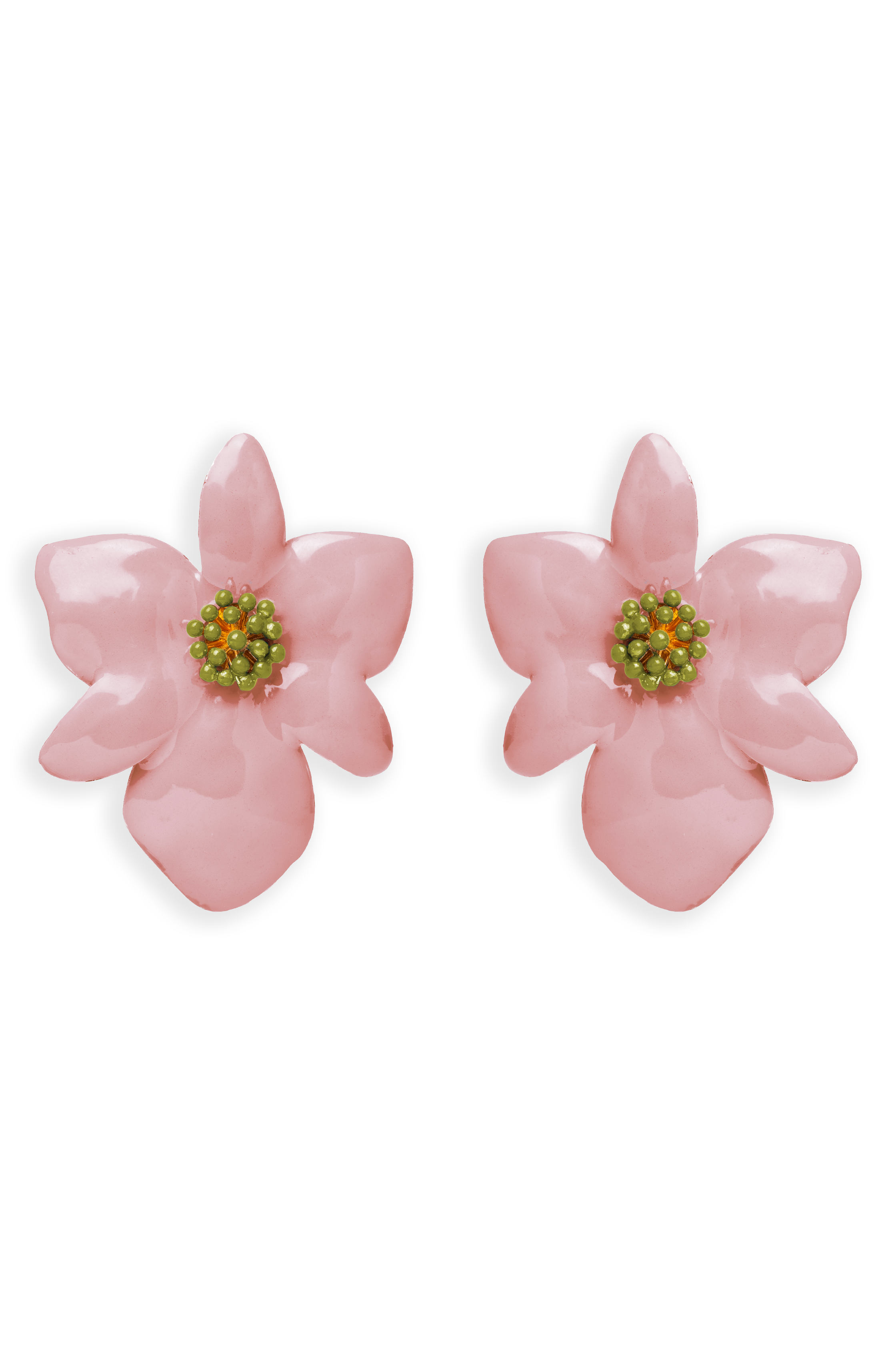 Pendientes Orchid Rosa