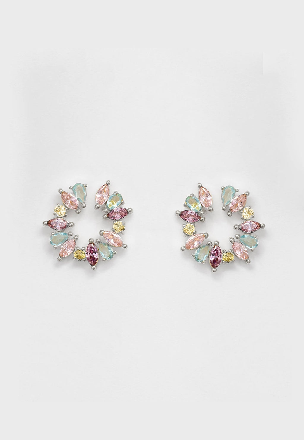 Pendientes Amal Plata