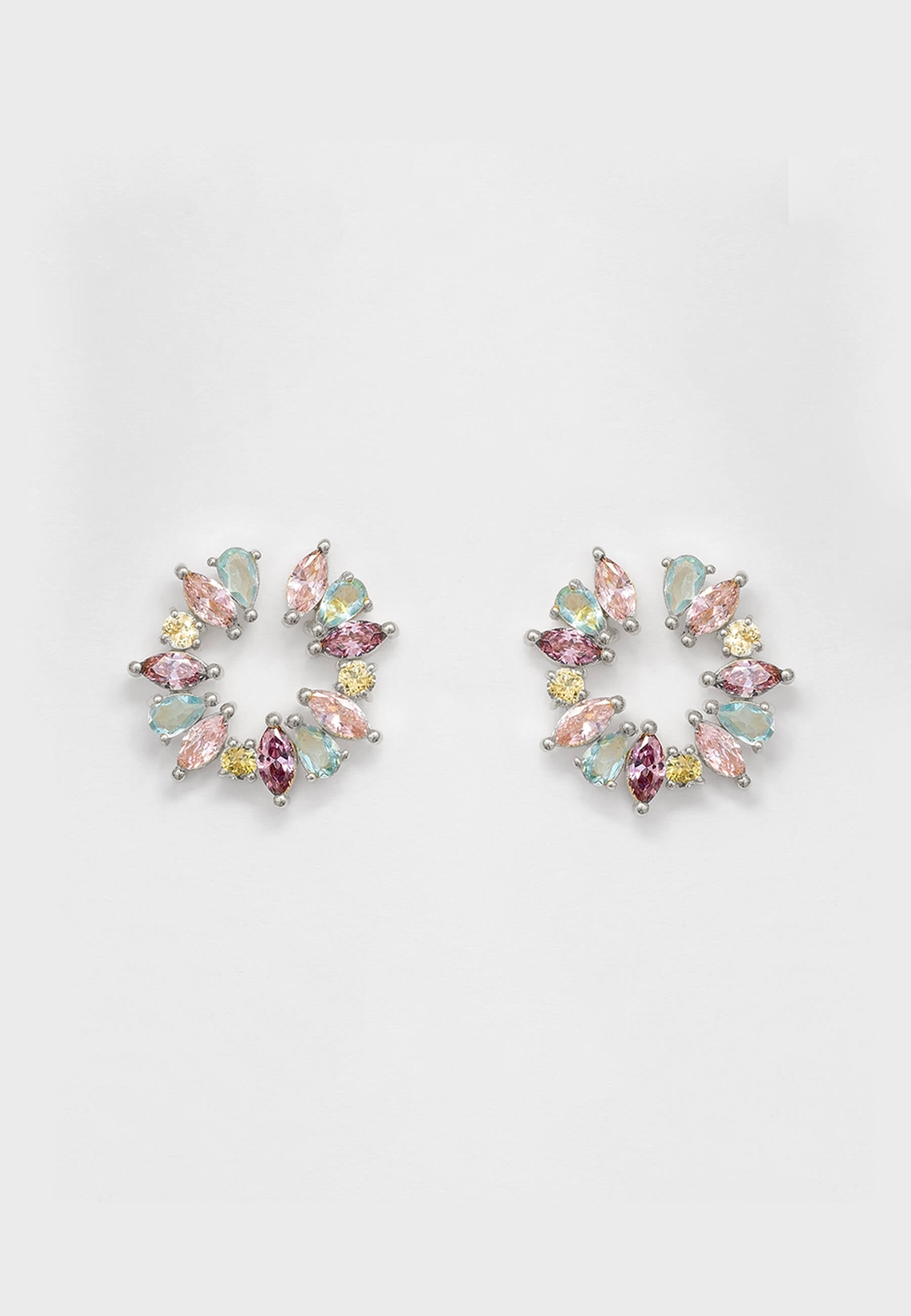 Pendientes Amal Plata