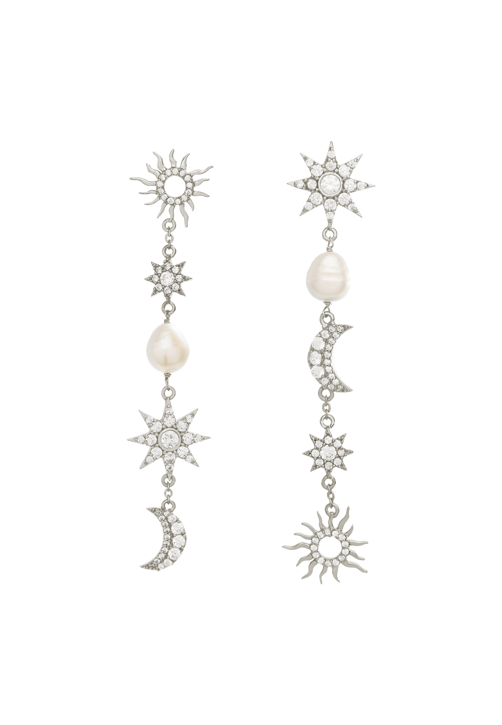 Pendientes Plata The Justice
