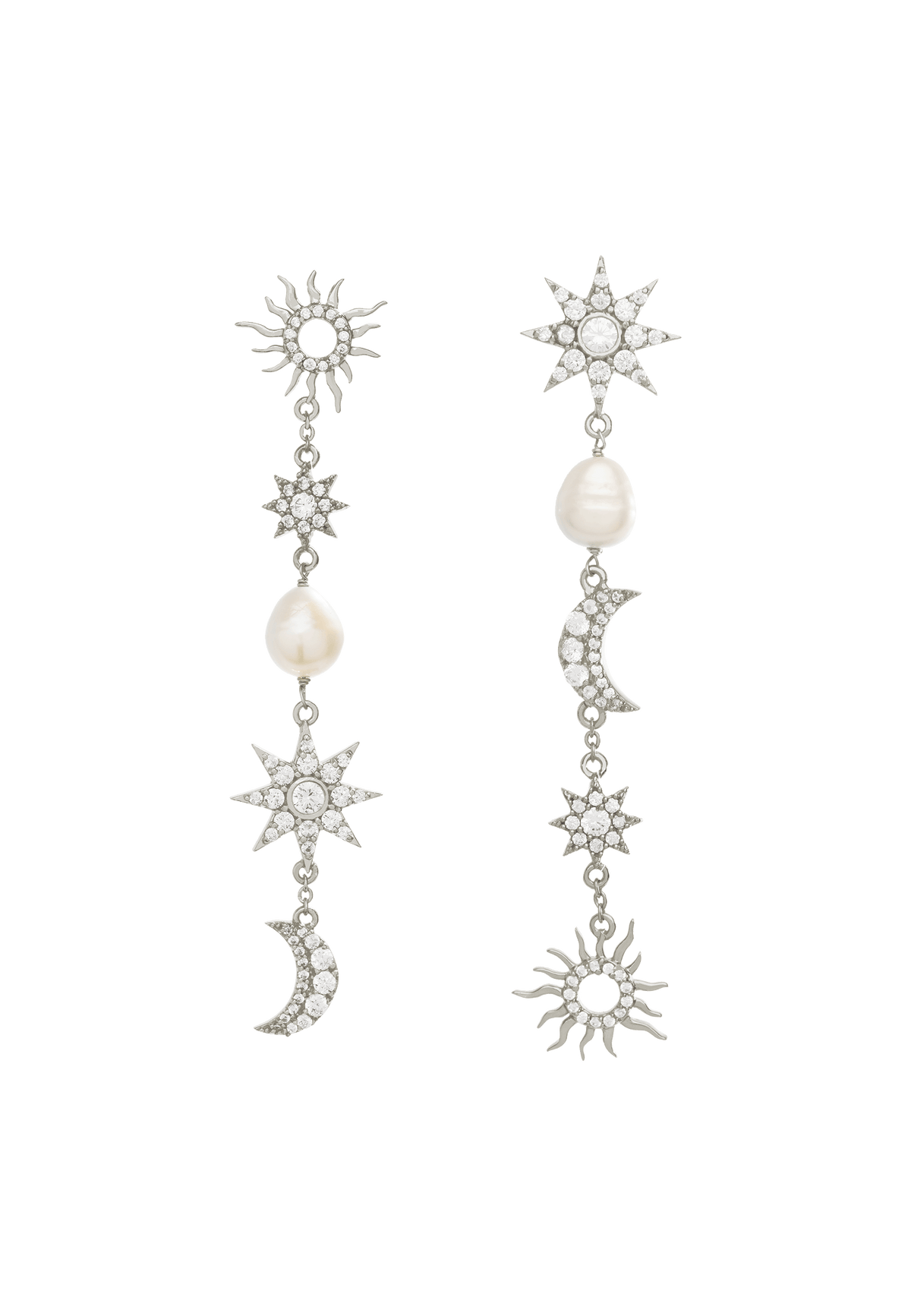 Pendientes Plata The Justice