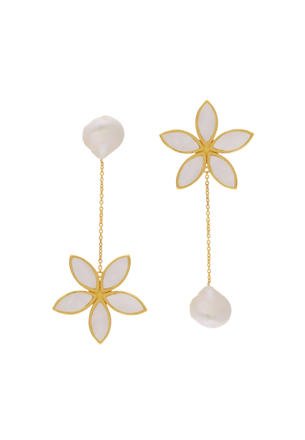 Pendientes White Lotus