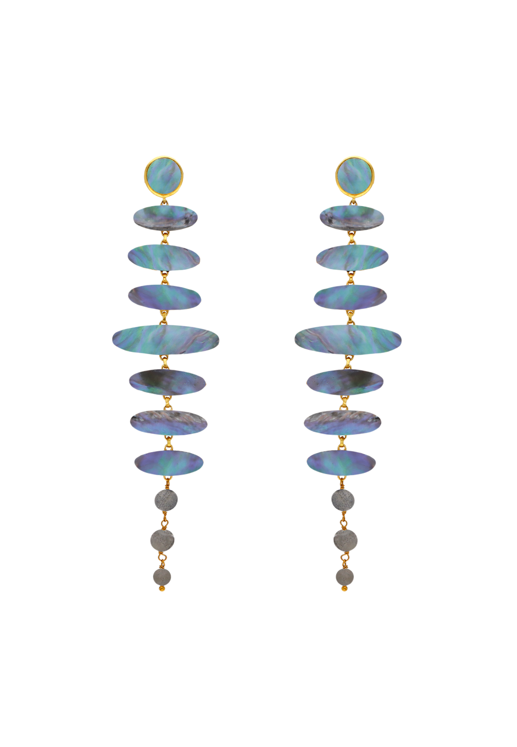 Pendientes Zenith Abalone