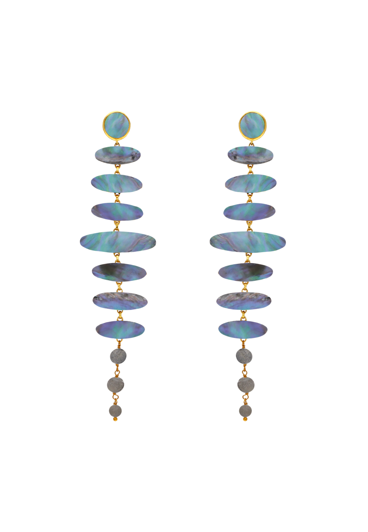 Pendientes Zenith Abalone