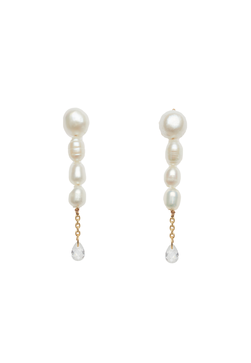 Pendientes Brisa Perlas Mini