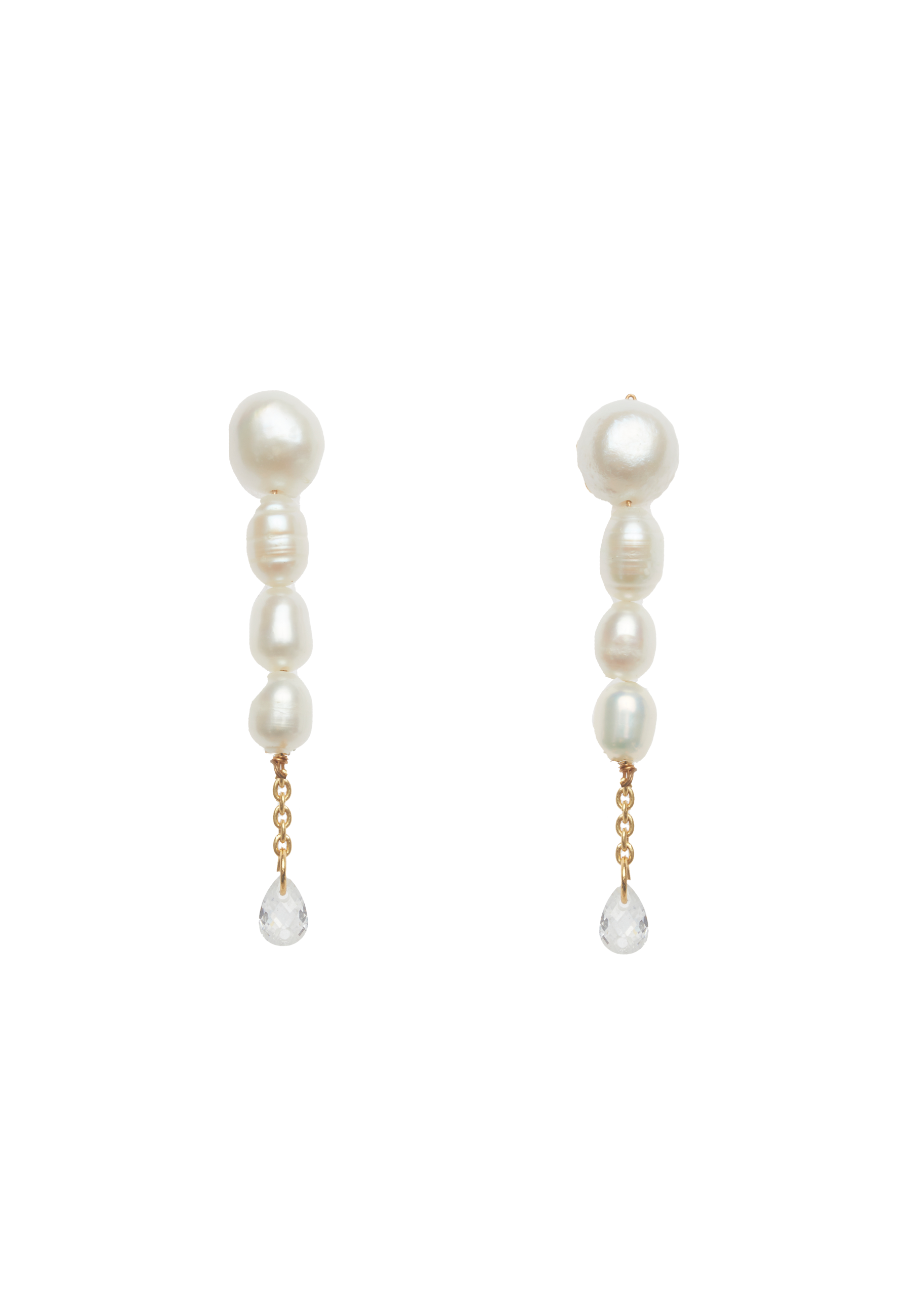 Pendientes Brisa Perlas Mini