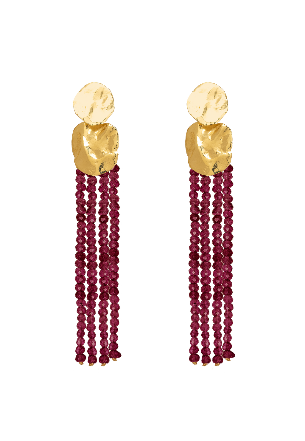 Pendientes Liliana Granate