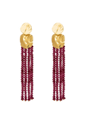Pendientes Liliana Granate