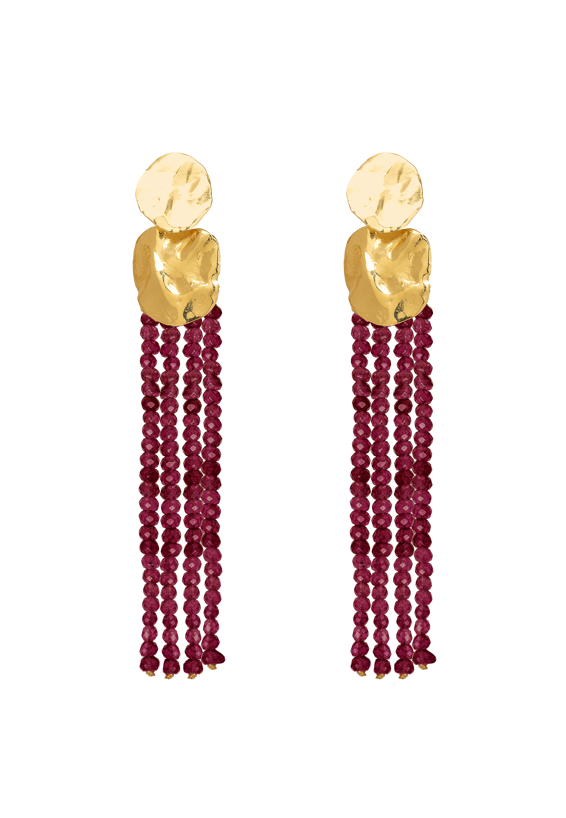 Pendientes Liliana Granate