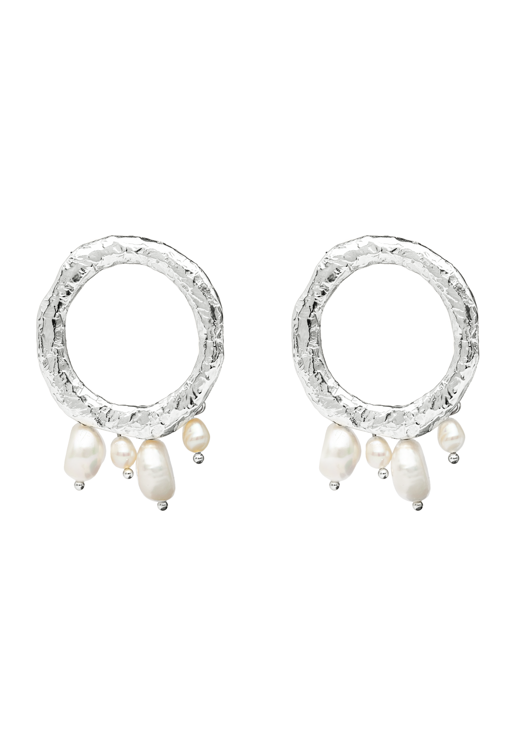 Pendientes Adara Perlas Plata