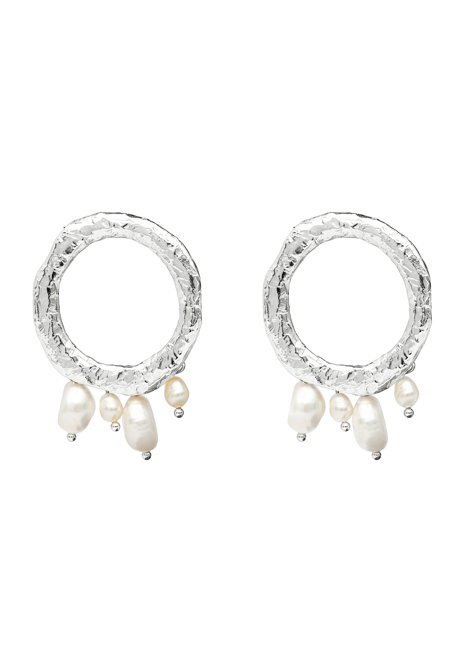 Pendientes Adara Perlas Plata