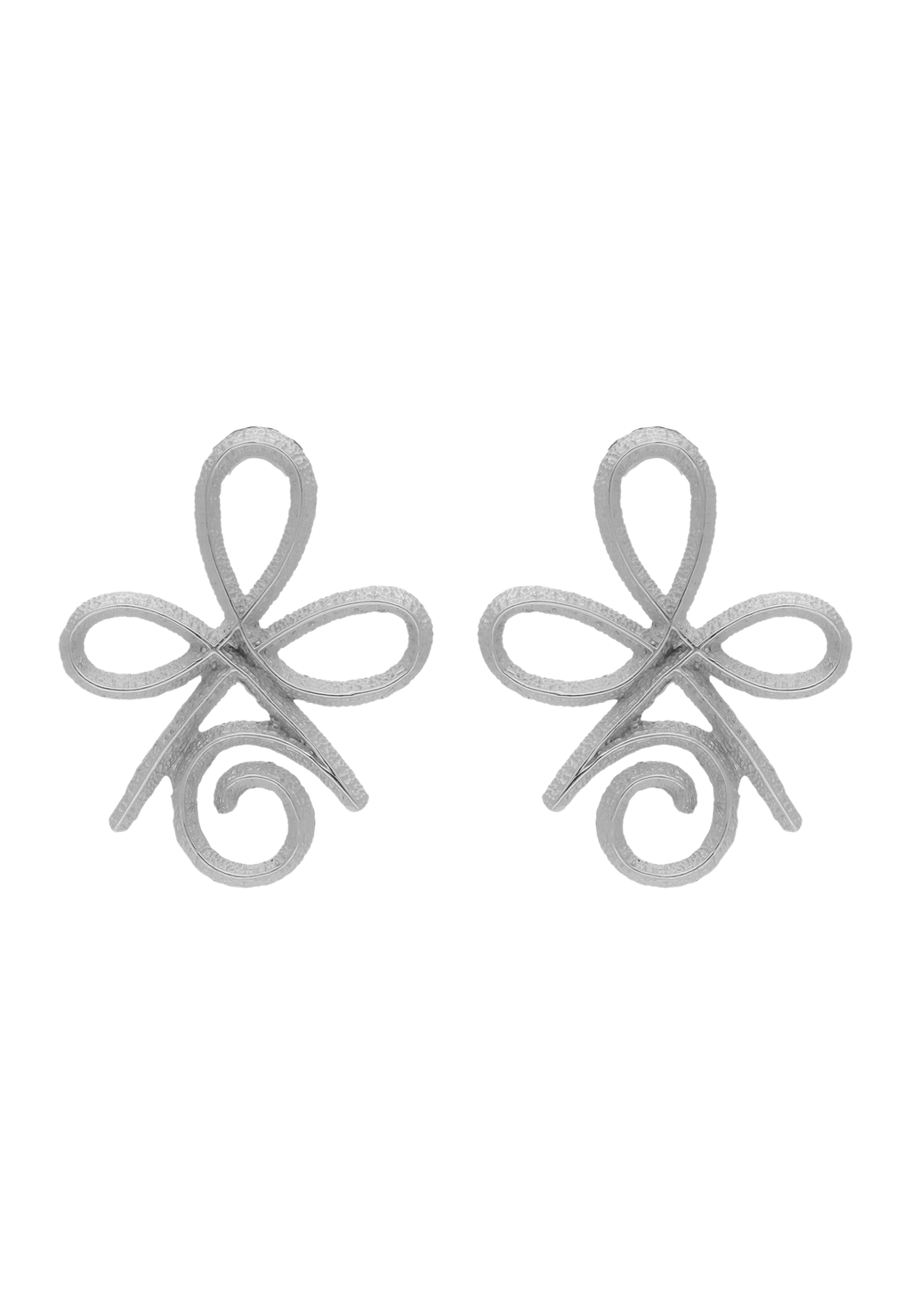 Pendientes Unconditional Love Plata