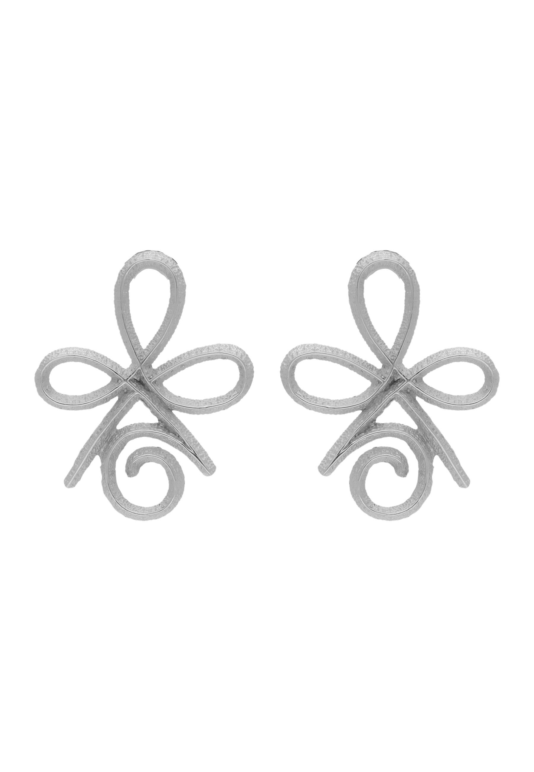 Pendientes Unconditional Love Plata