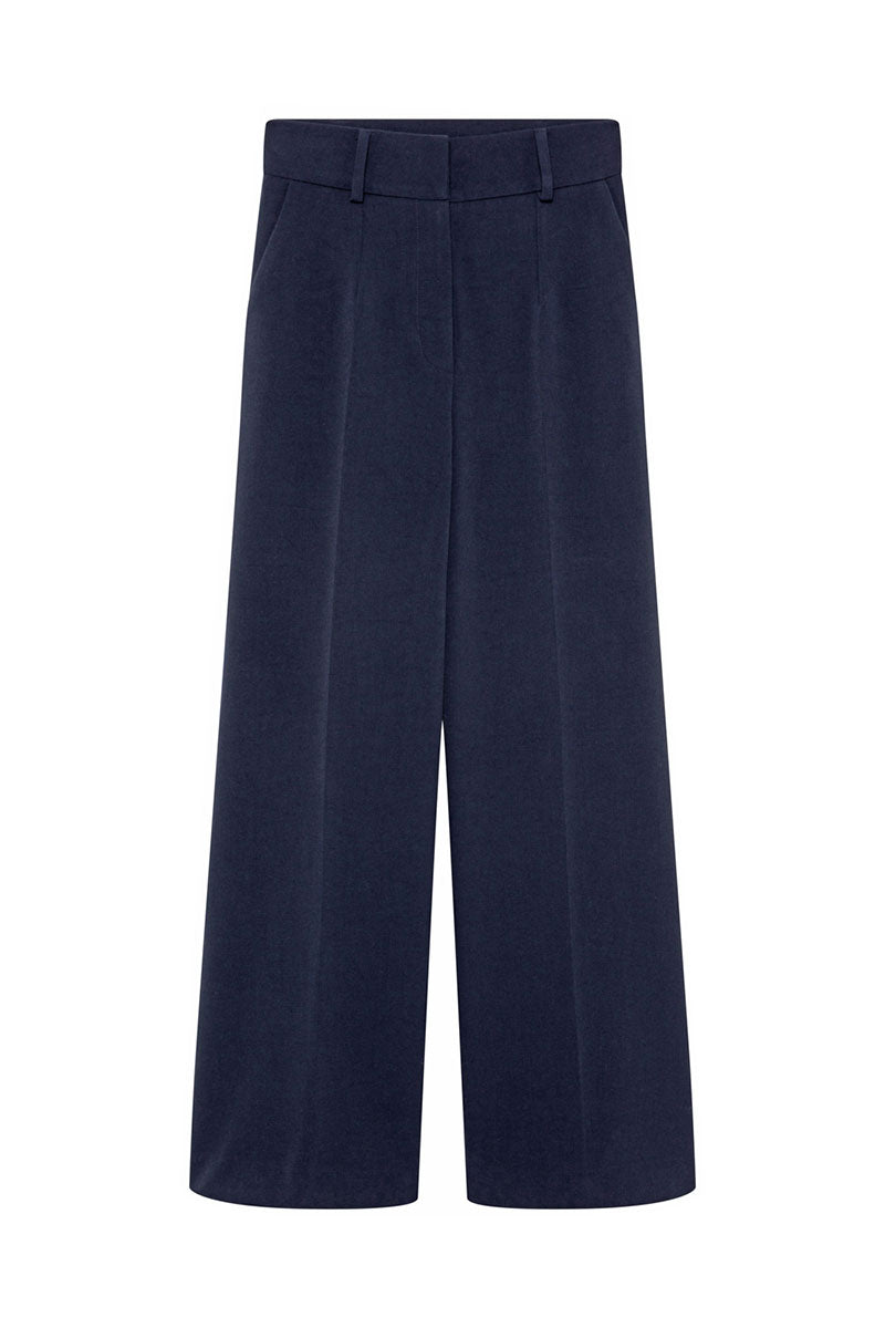 Navy Blue Adela Trousers
