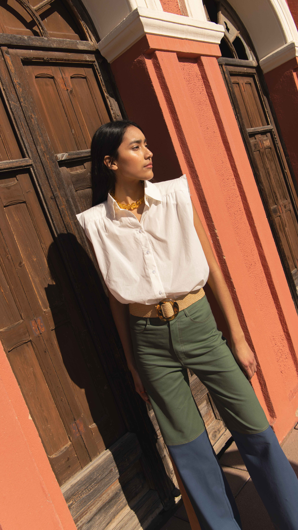 Camisa Marieta sin mangas