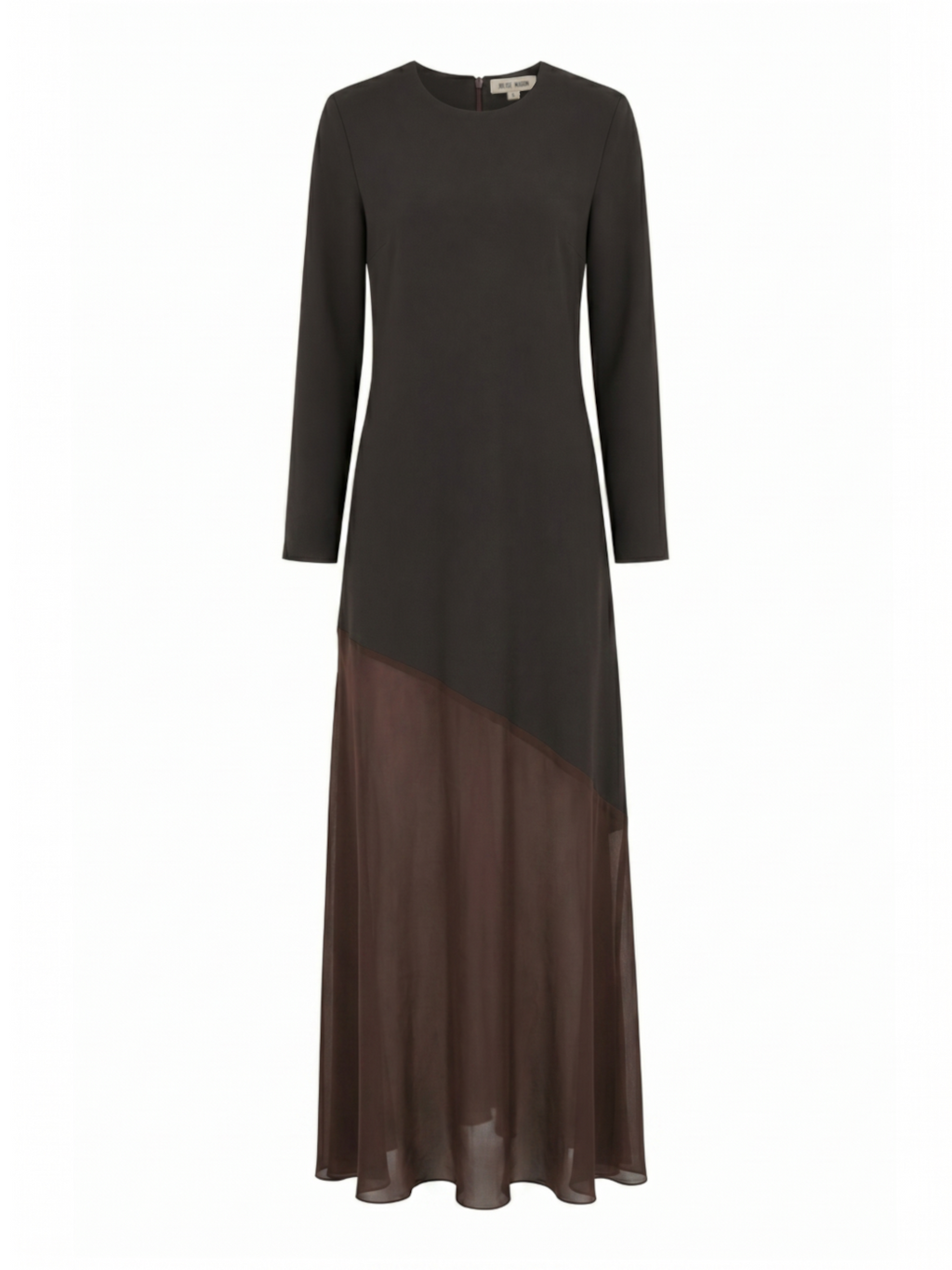 Isabella brown dress