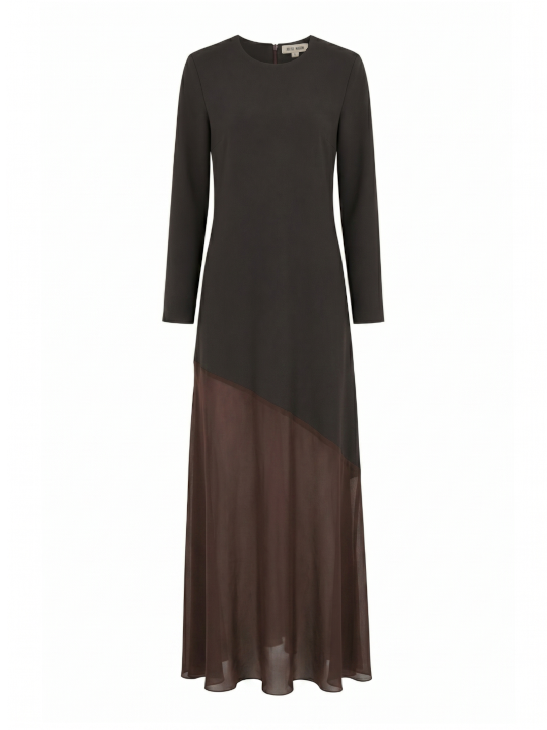 Isabella brown dress
