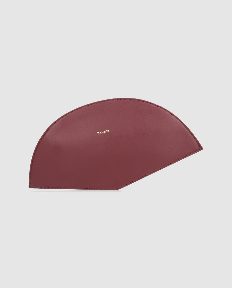 Bolso Abanico Lissé Burdeos