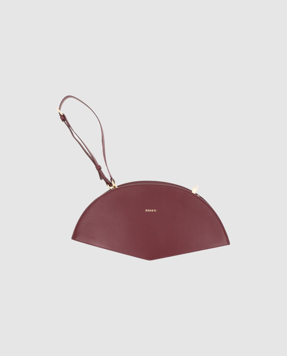Bolso Abanico Lissé Burdeos