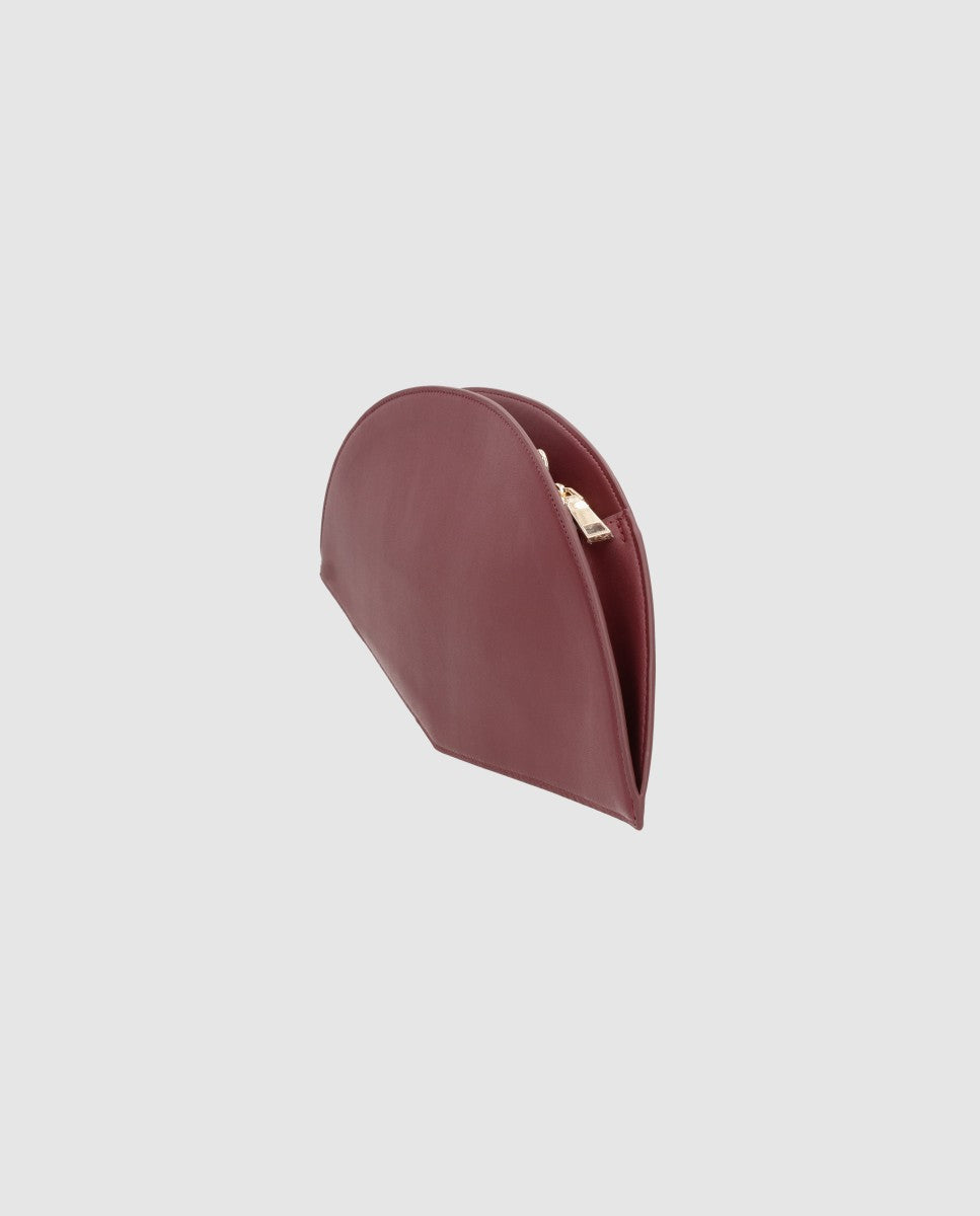 Bolso Abanico Lissé Burdeos