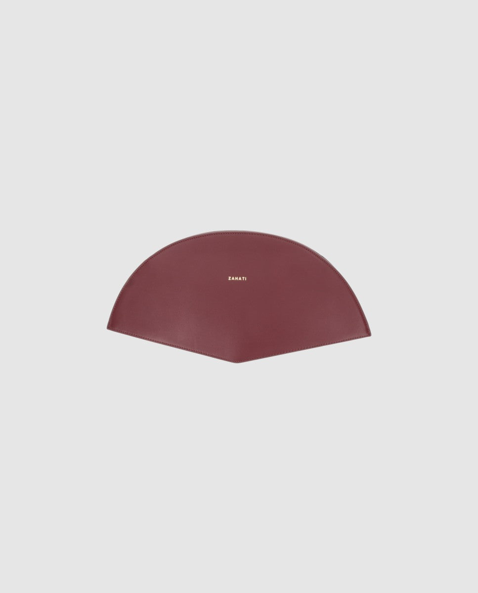 Bolso Abanico Lissé Burdeos