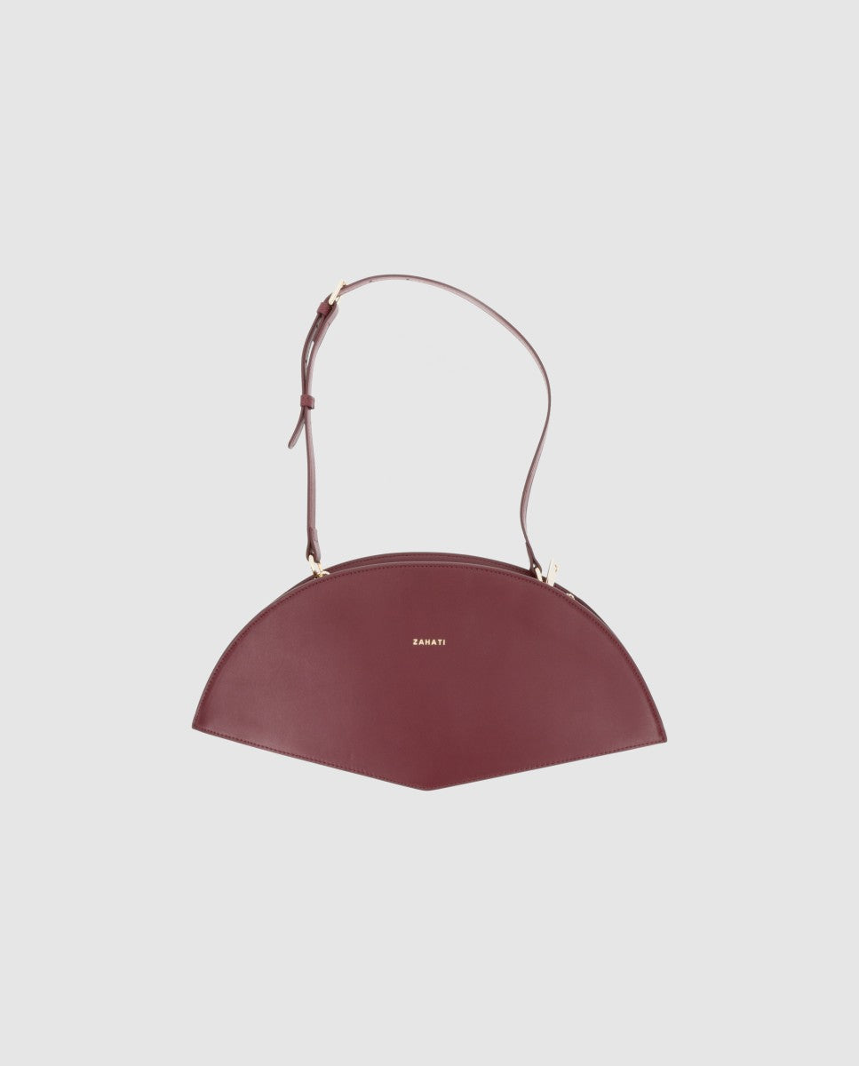 Bolso Abanico Lissé Burdeos