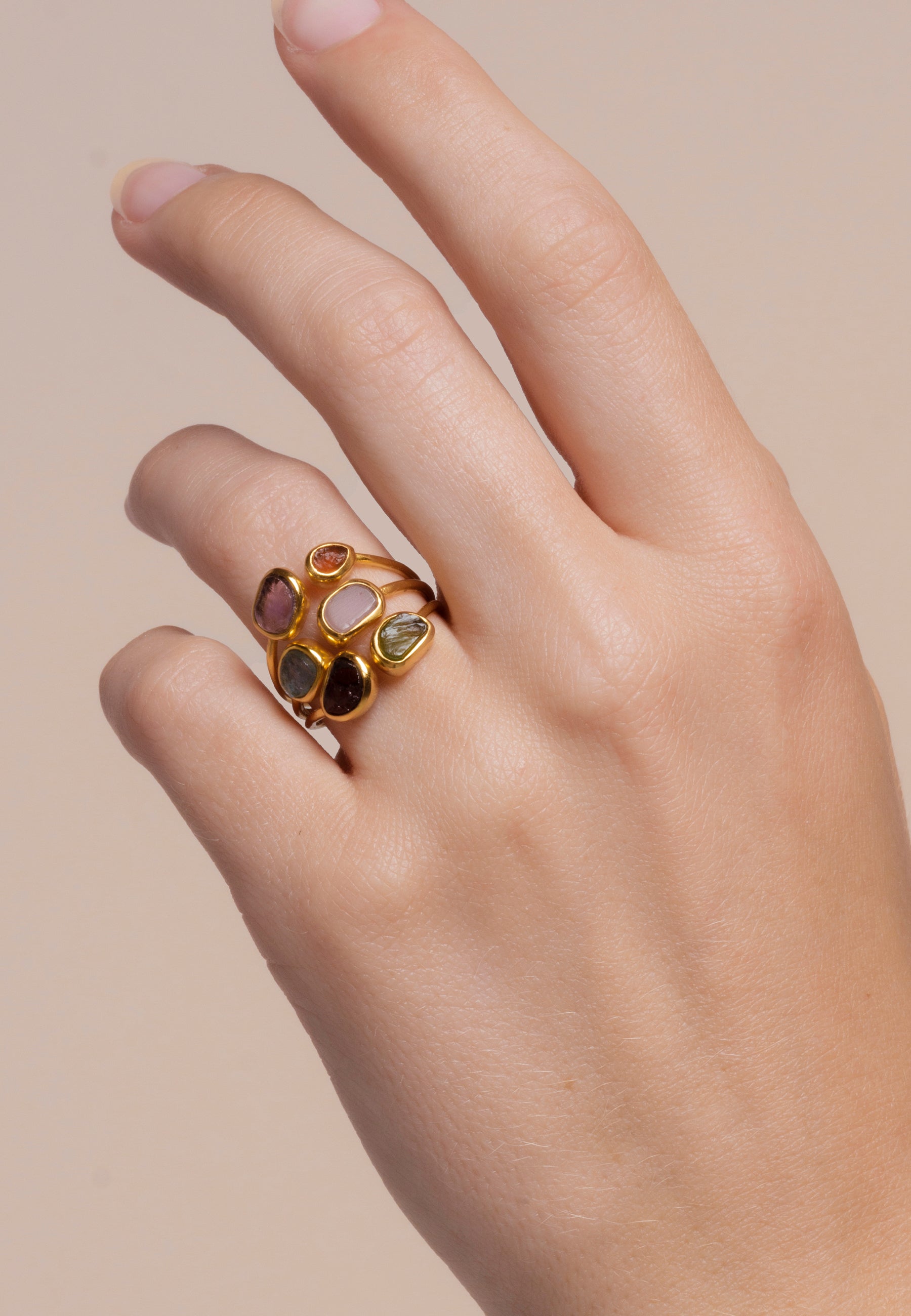 Anillo Unalome Multicolor