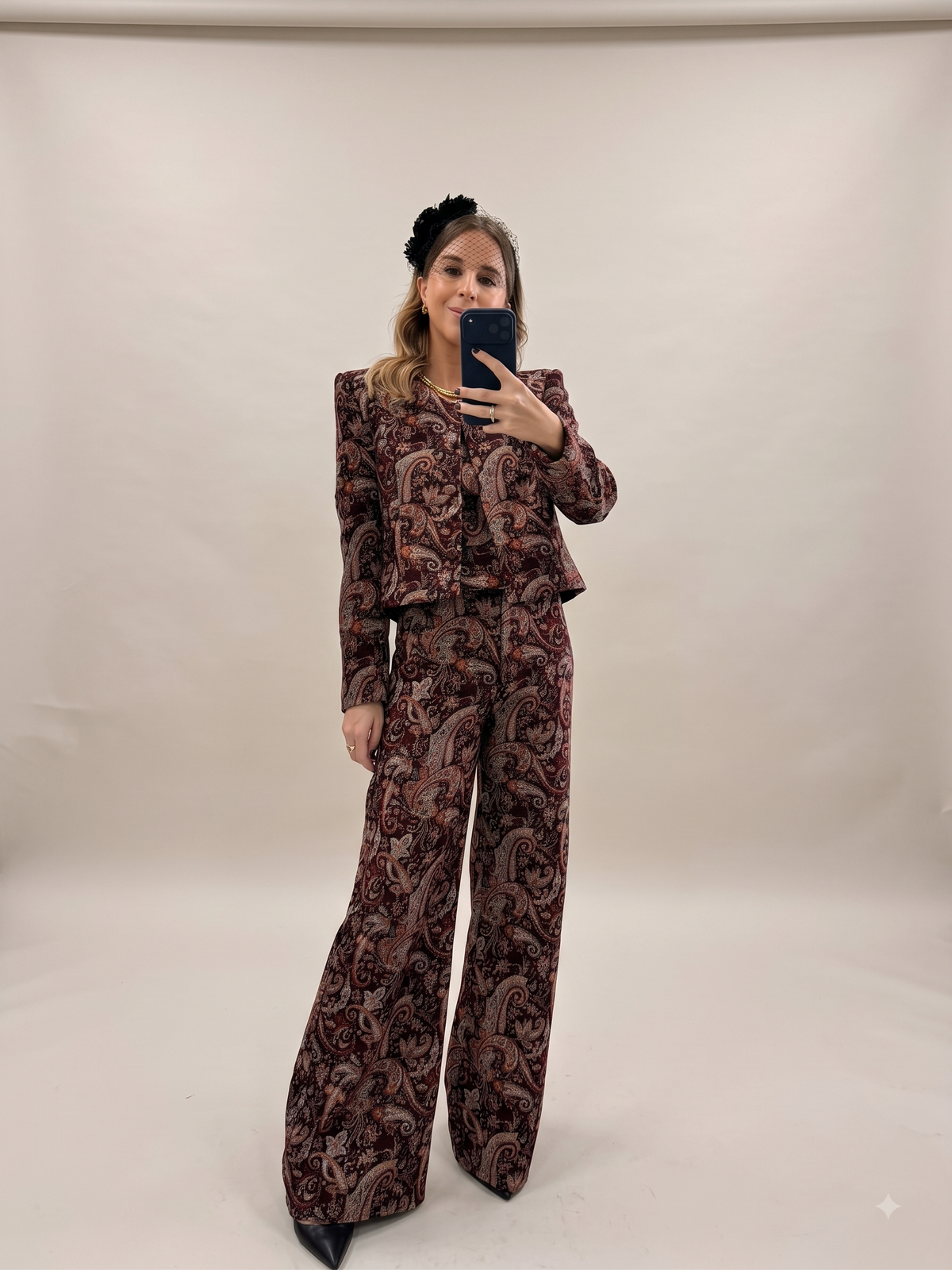 Chaqueta brocada