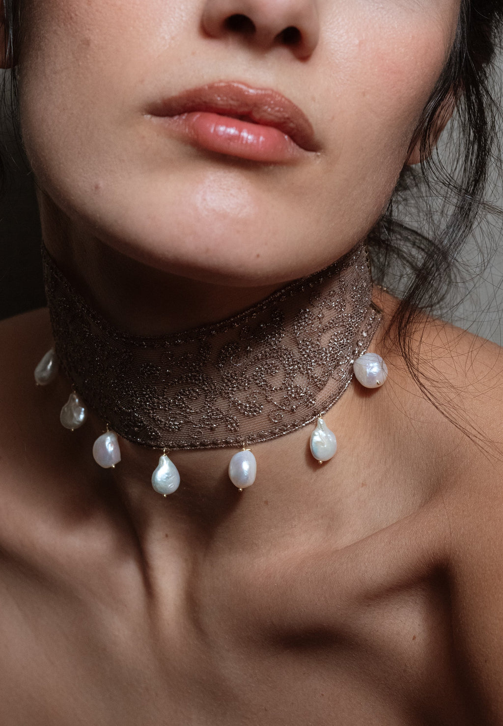 Choker Elva Oro Viejo