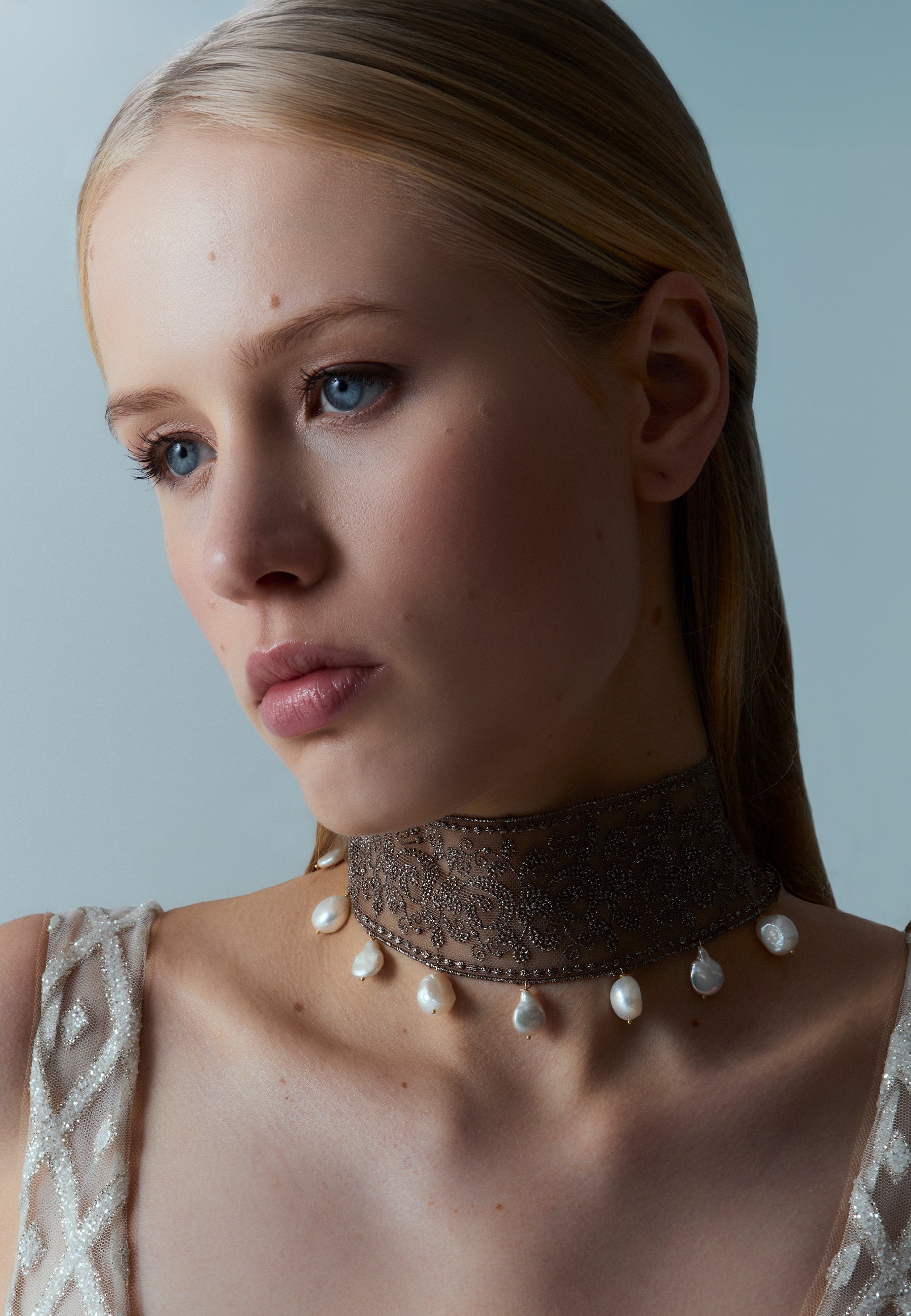 Choker Elva Oro Viejo