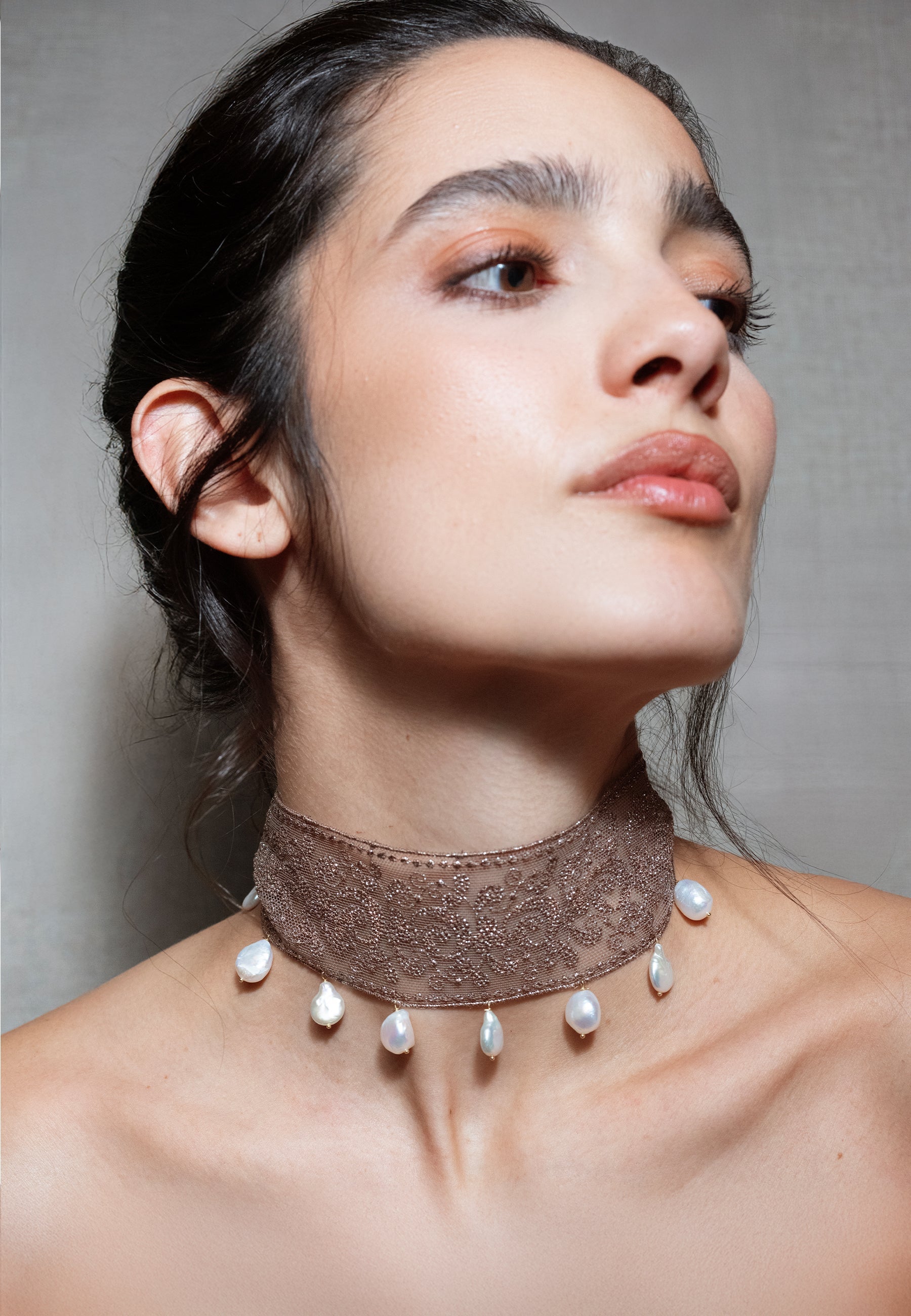 Choker Elva Oro Viejo