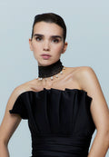 Choker elva negro