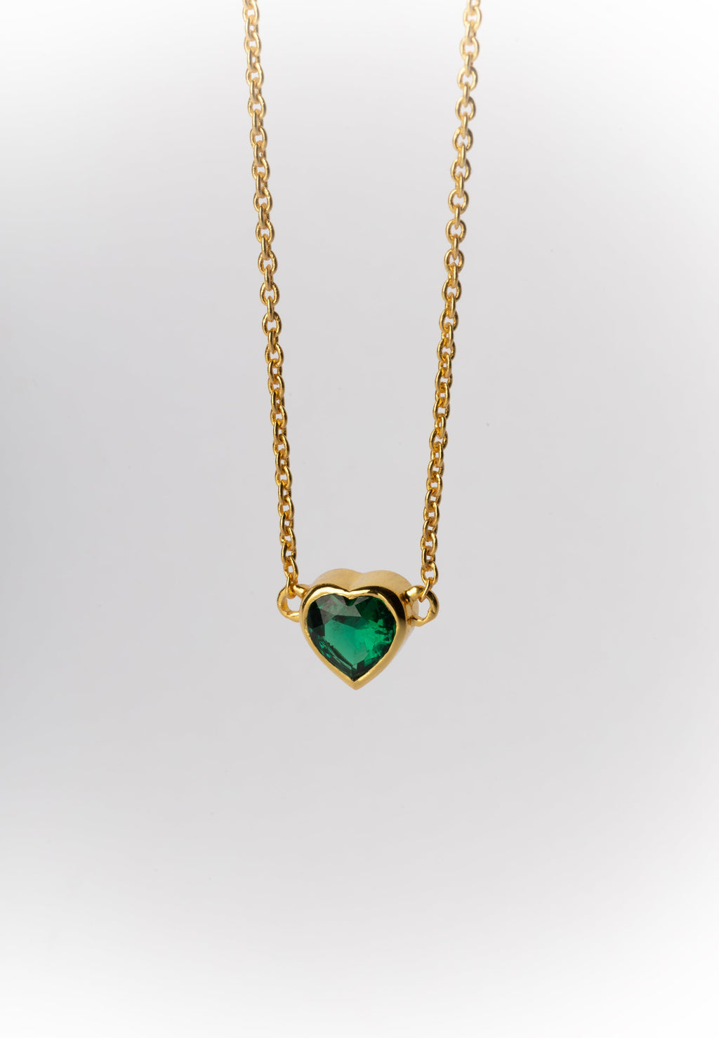Colgante Corazón Kindness Verde