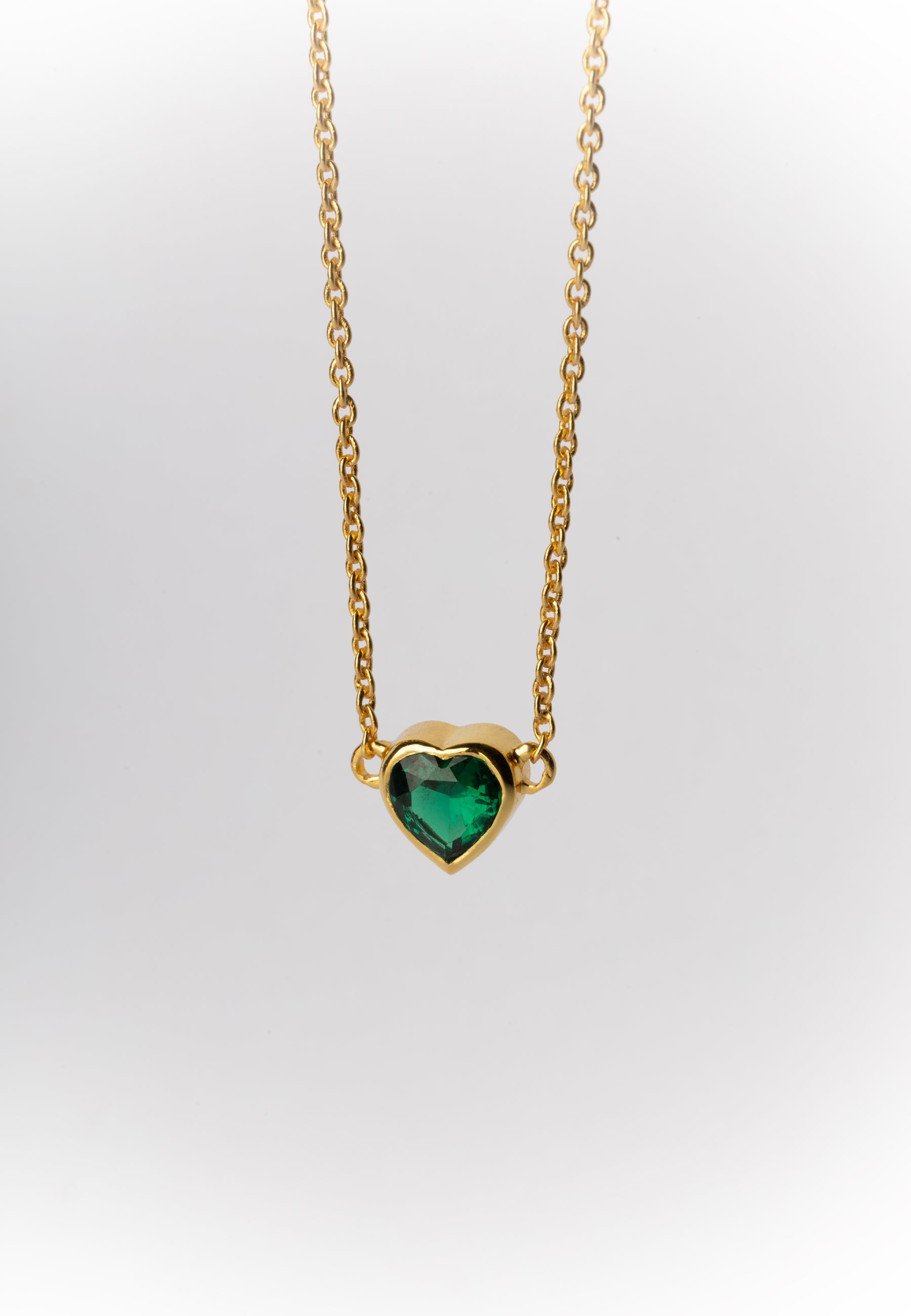 Colgante Corazón Kindness Verde