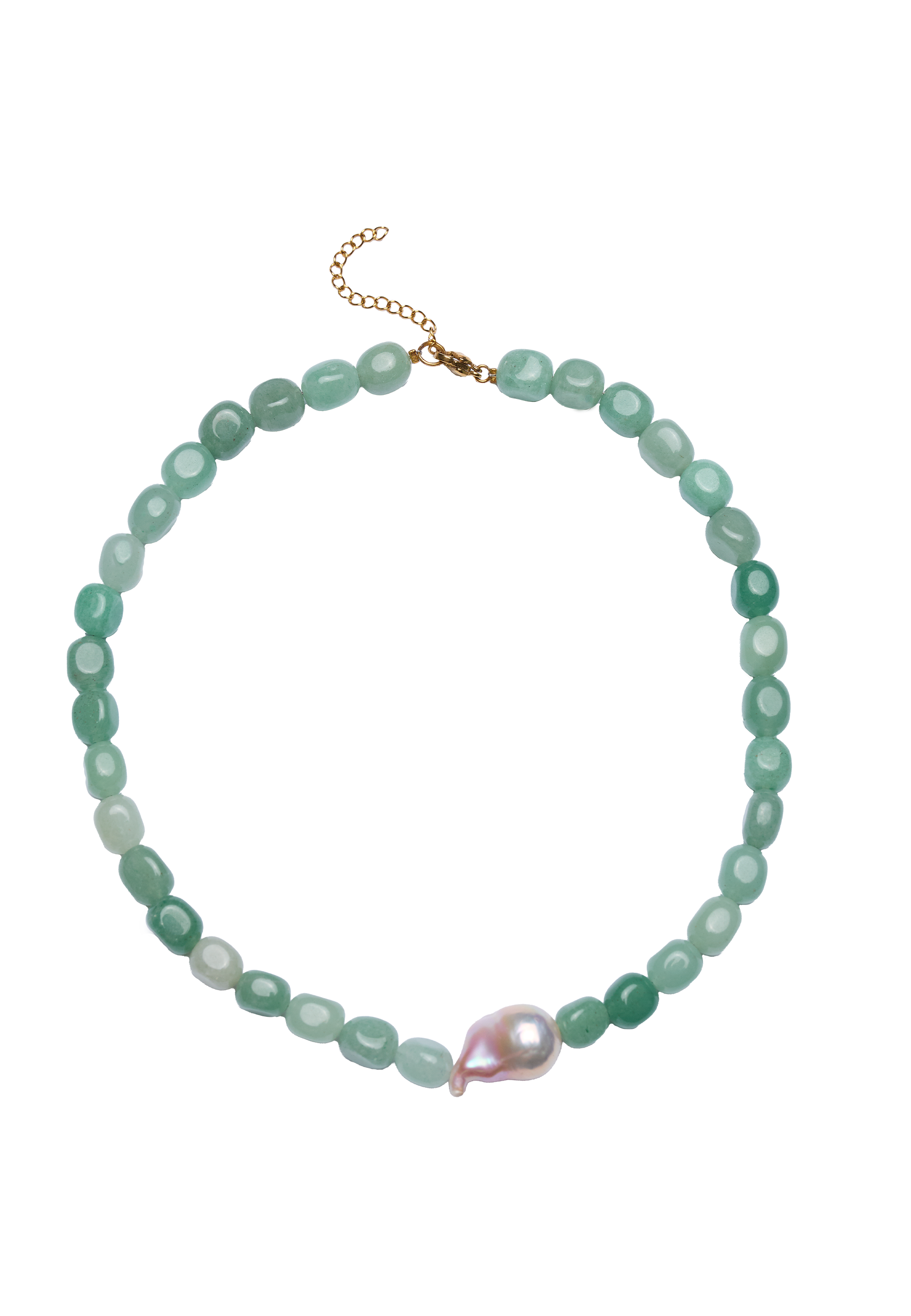 Collar Nereida Aguamarina