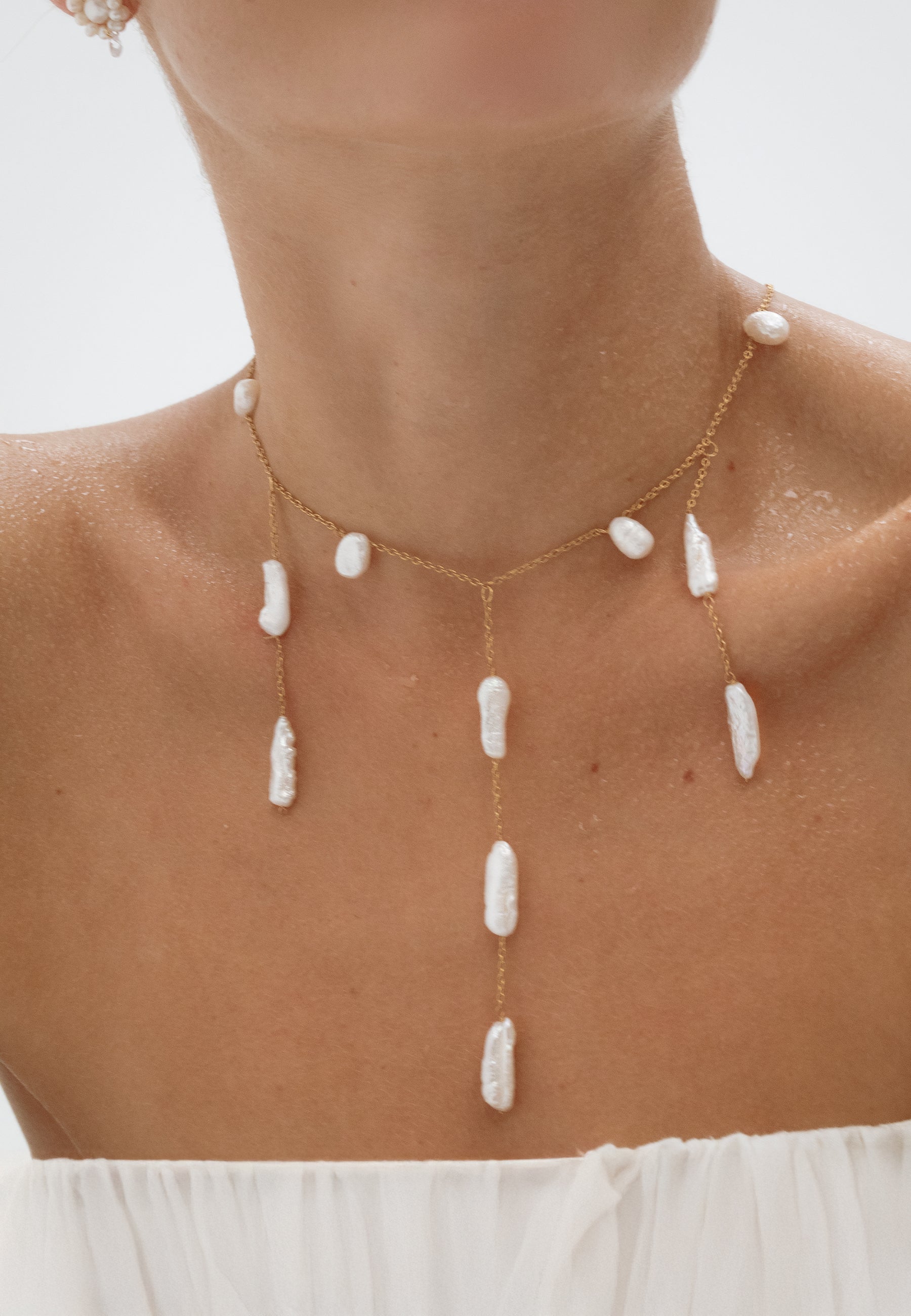 Collar Iris Perlas