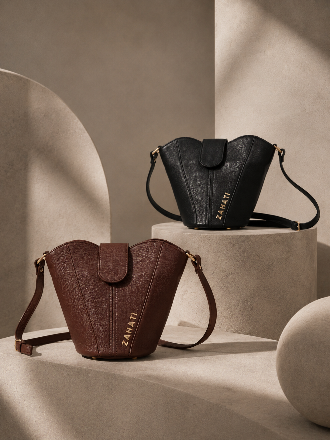 Bolso Duna Mini Marrón