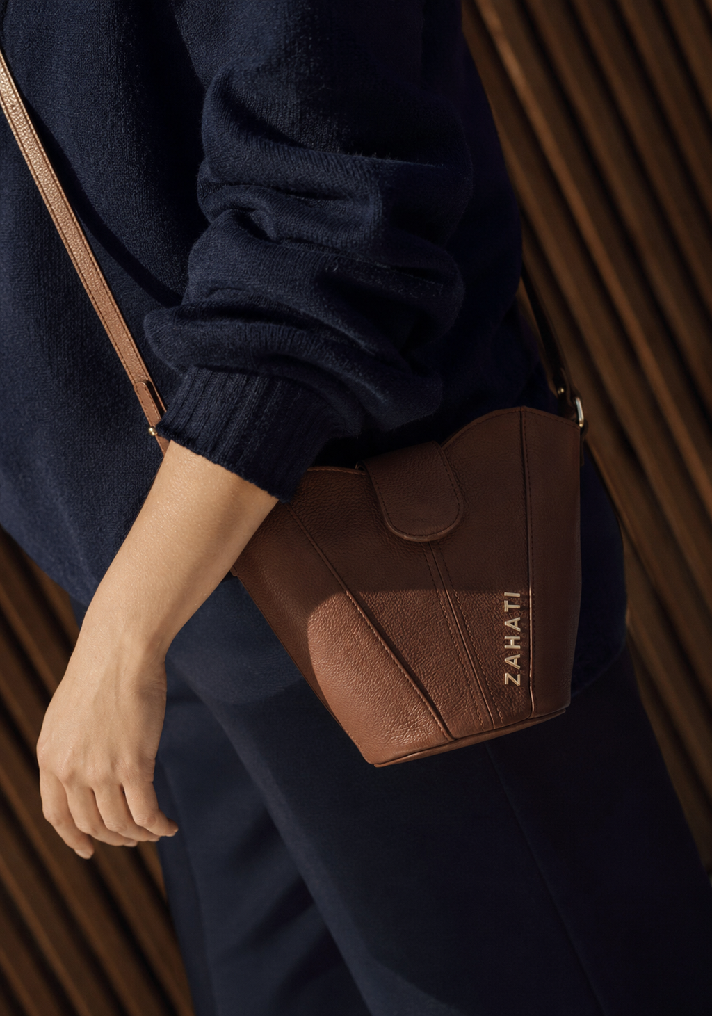 Bolso Duna Mini Marrón