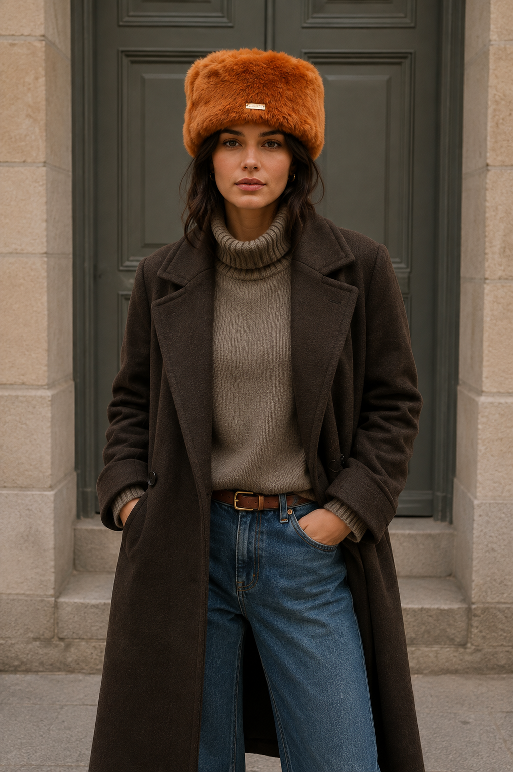 Gorro Alaska Marrón