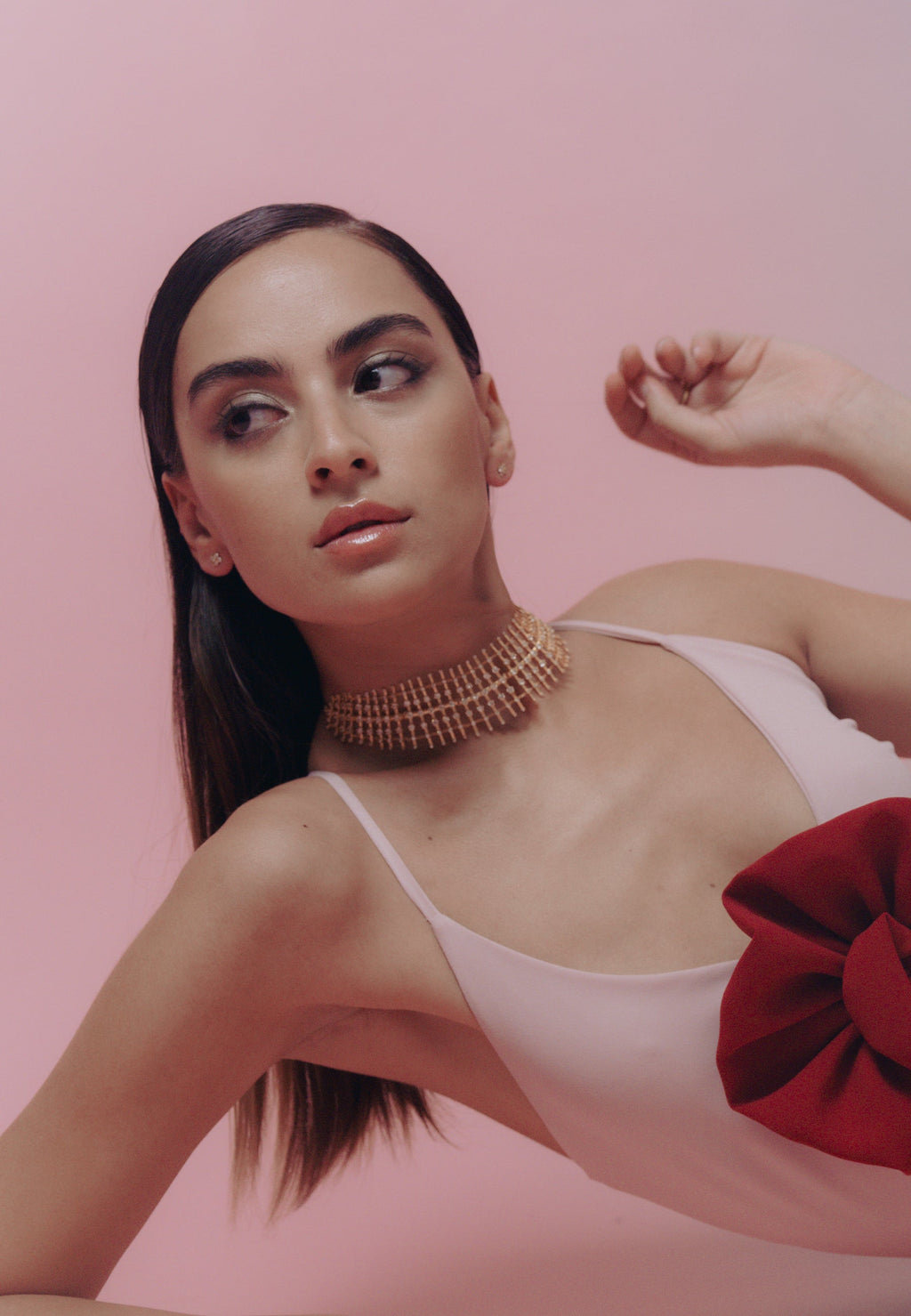 Helia Gold Choker