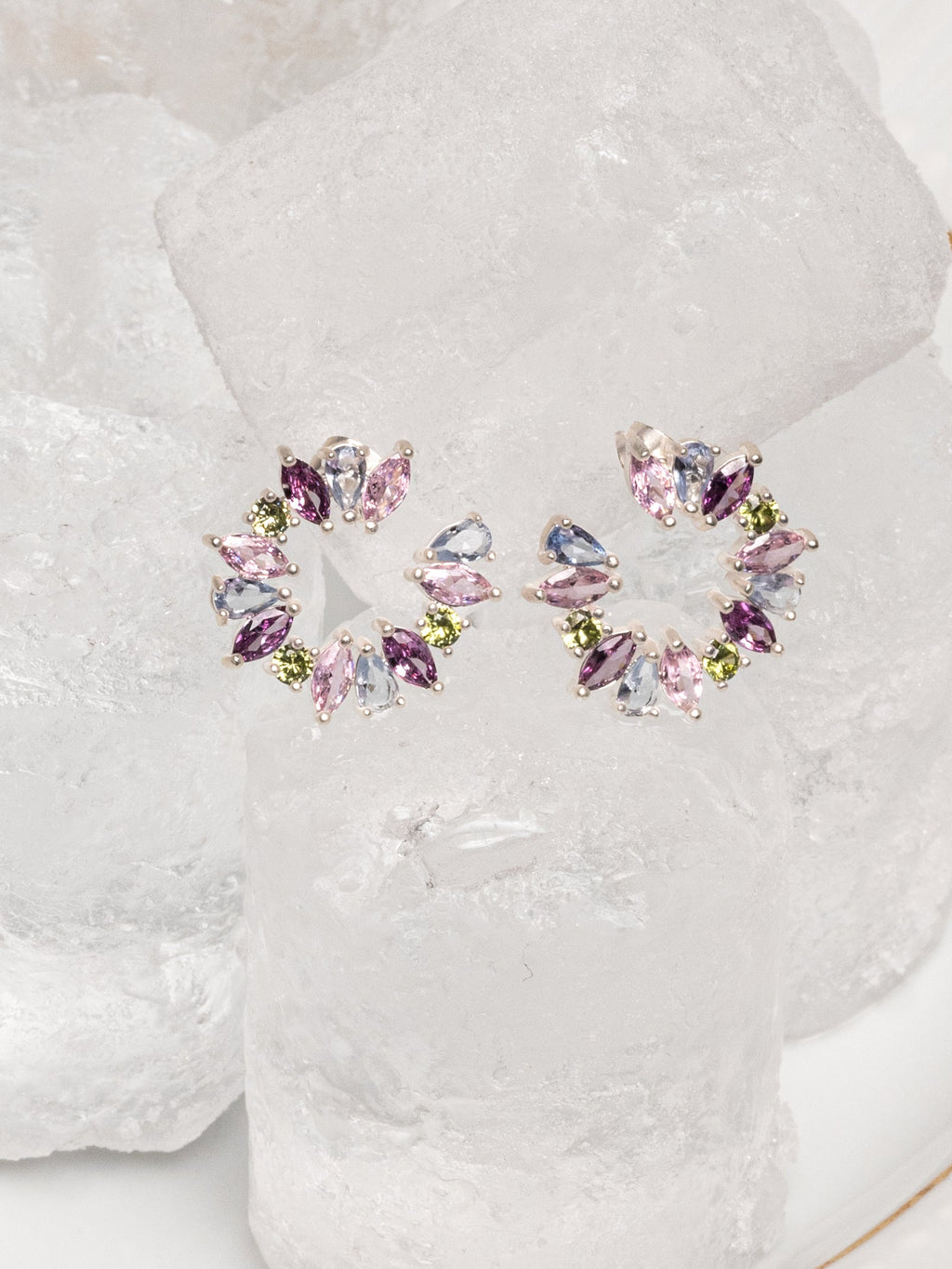 Pendientes Amal Plata