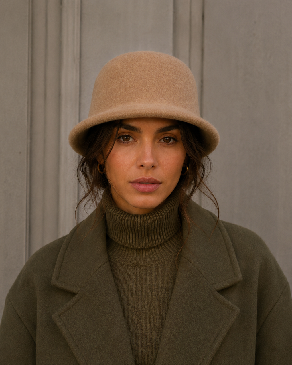 Sombrero Odette Camel