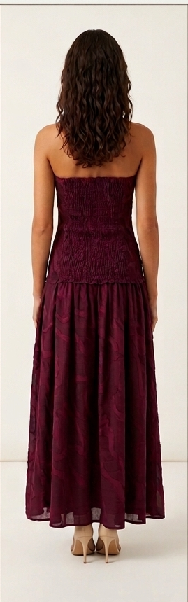 Vestido palabra de honor