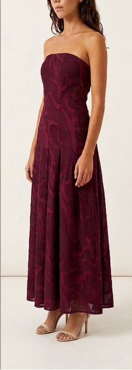 Vestido palabra de honor