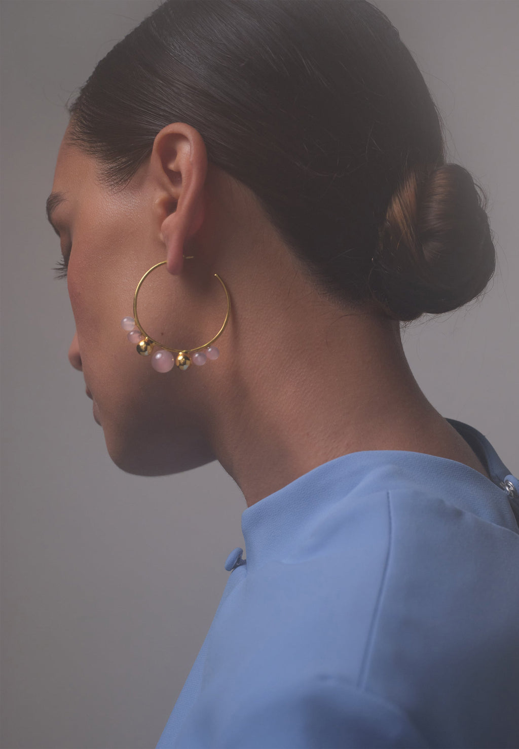 Pendientes Elara Rosa