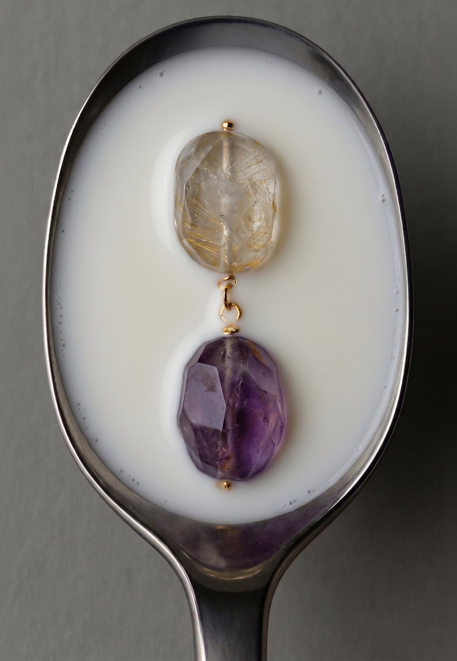Pendientes Elva Morados