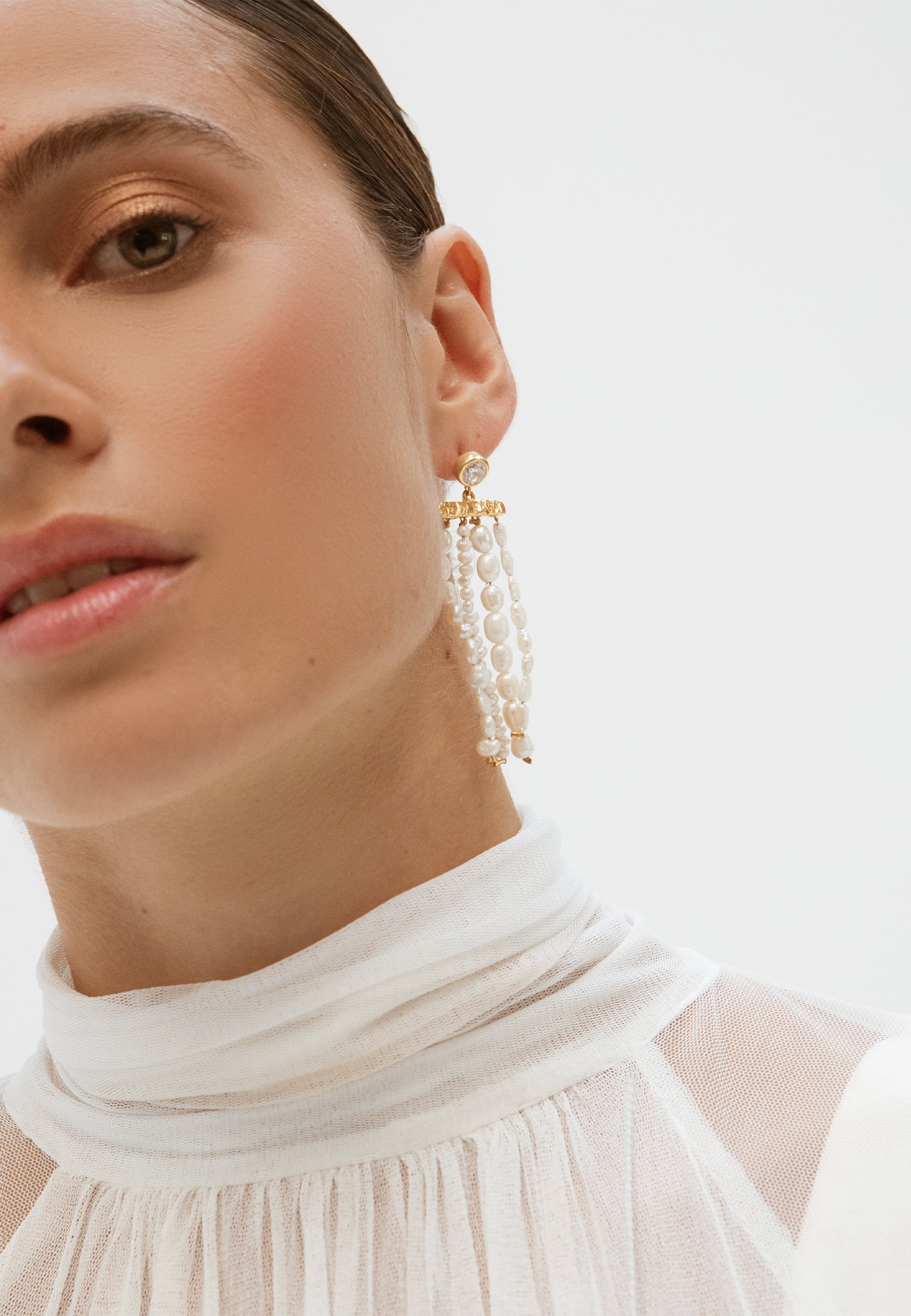 Pendientes Cyra Flecos