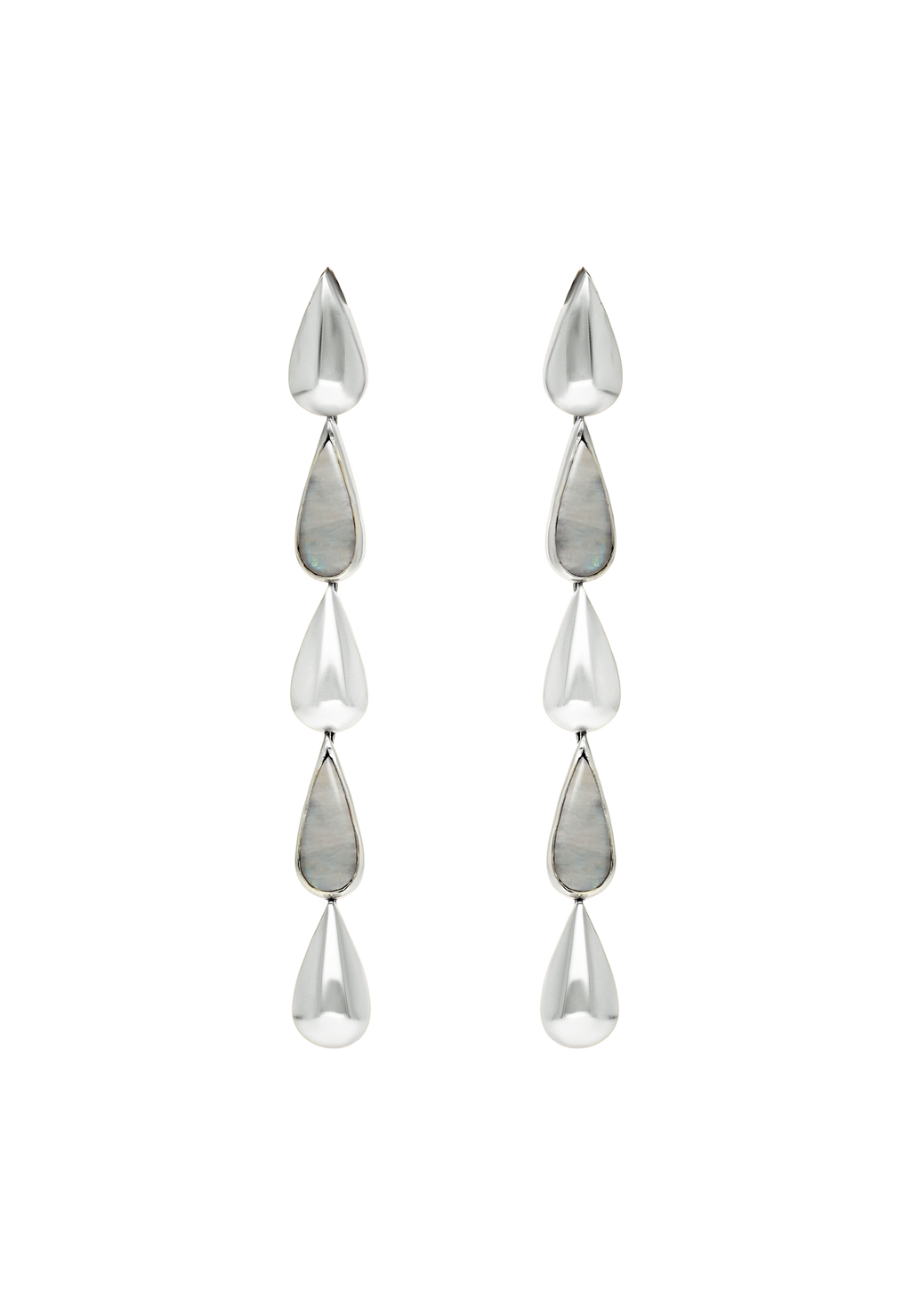 Silver Balance Earrings